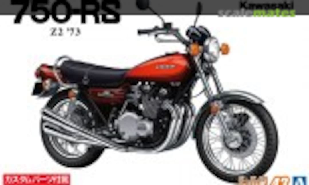 1:12 Kawasaki Z2 750RS '73 w/Custom Parts (Aoshima 068267)