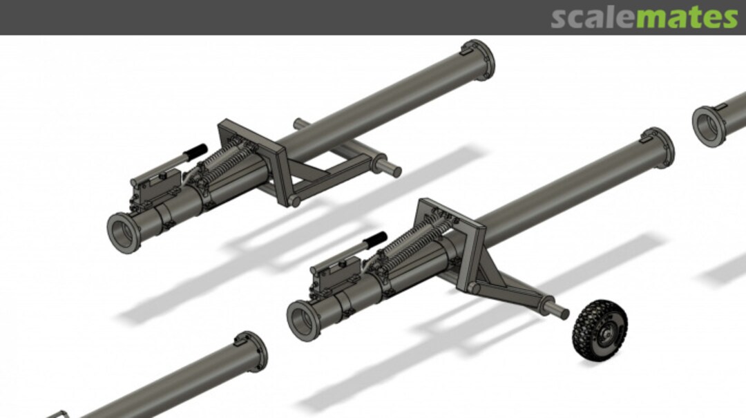 Contents Eurofighter Tow Bar WOL320415 Wolf 3D Resin Parts