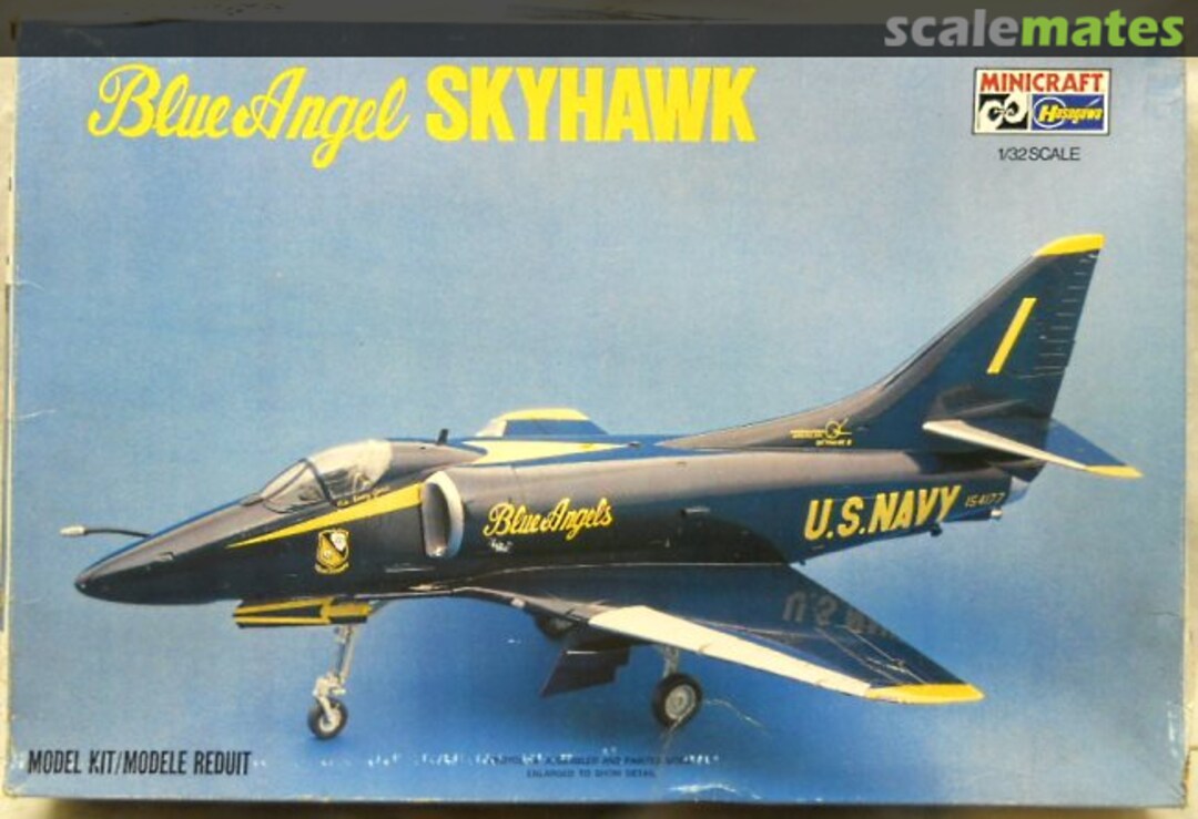 Boxart Blue Angels Skyhawk 1103 Minicraft Hasegawa