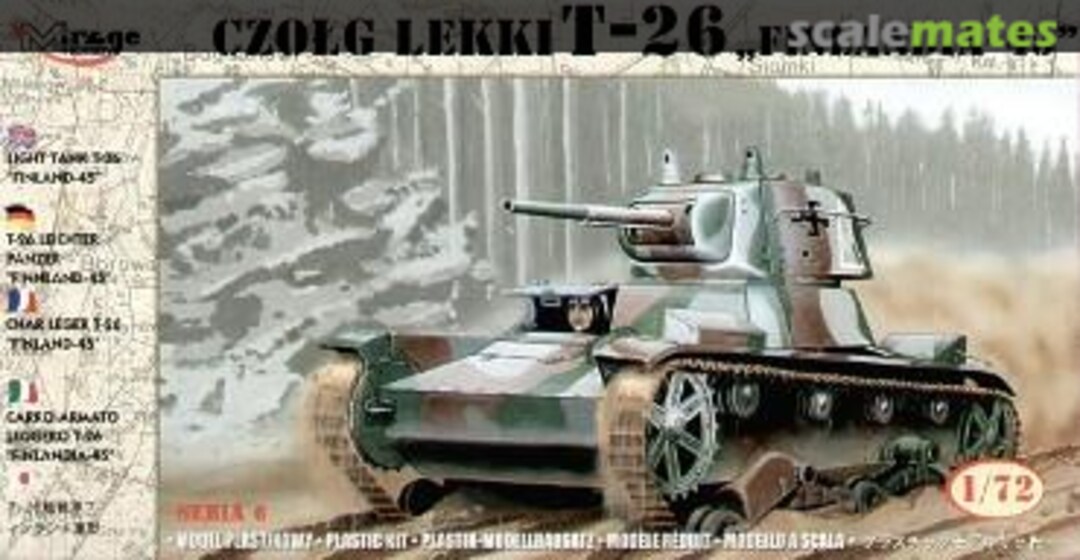 Boxart T-26 45mm 72620 Mirage Hobby