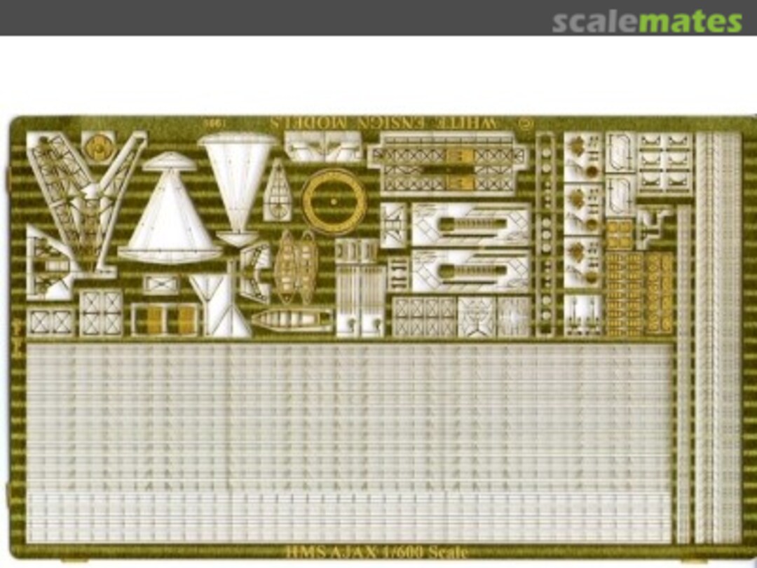 Boxart H.M.S Ajax PE617 White Ensign Models