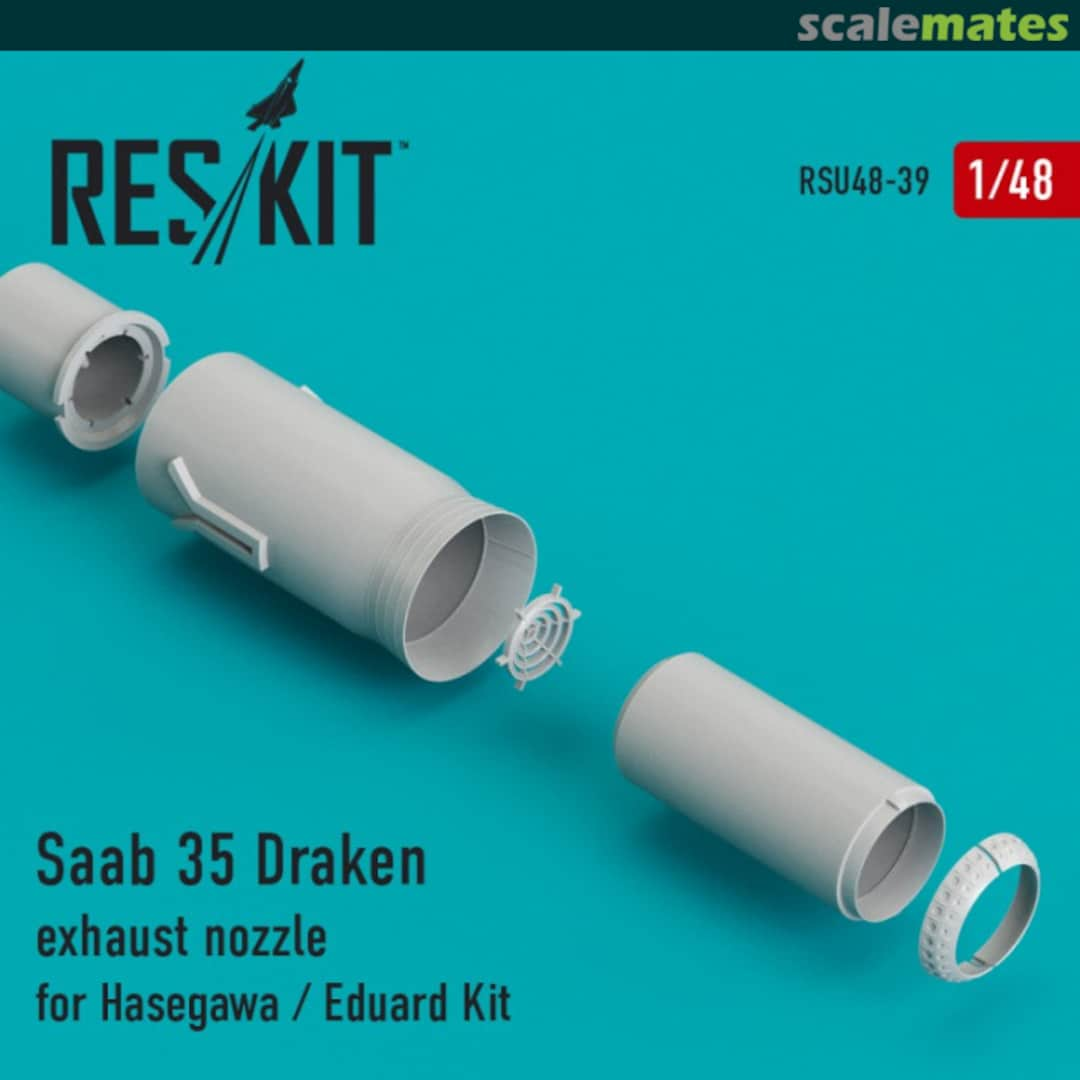 Boxart Saab 35 Draken exhaust nozzle RSU48-0039 ResKit