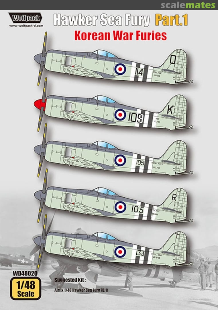 Boxart Hawker Sea Fury Part 1 WD48020 Wolfpack