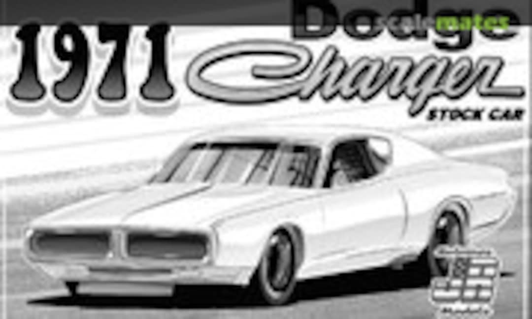 1:25 1971 Dodge Charger Stock Car (Salvinos JR Models MDDC1971)