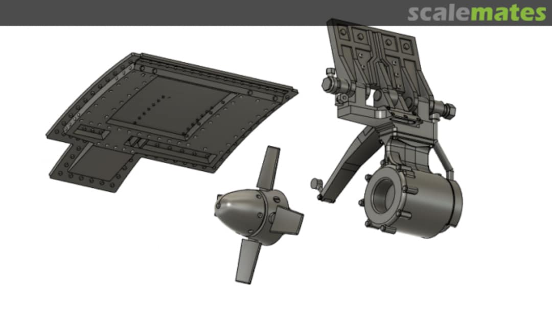 Boxart RAM Air Turbine WOL720114 Wolf 3D Resin Parts