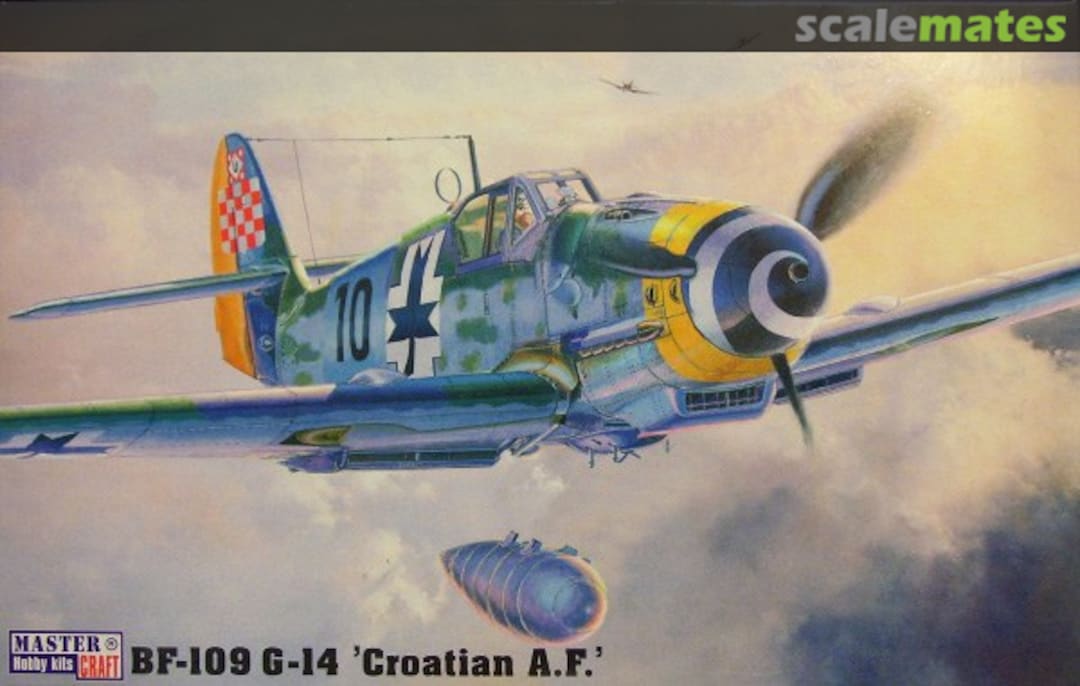 Boxart Bf-109 G-14 'Croatian A.F' C-151 MasterCraft