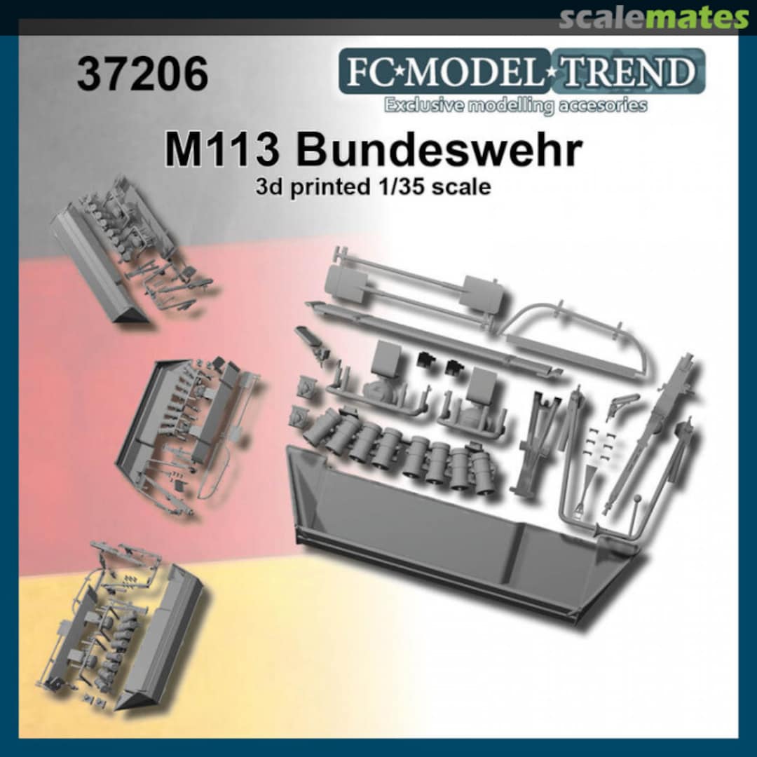 Boxart M113 Bundeswehr detail set 37206 FC Model Trend