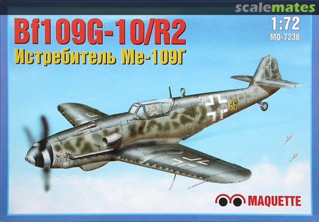 Boxart Bf109G-10/R2 MQ-7236 Maquette