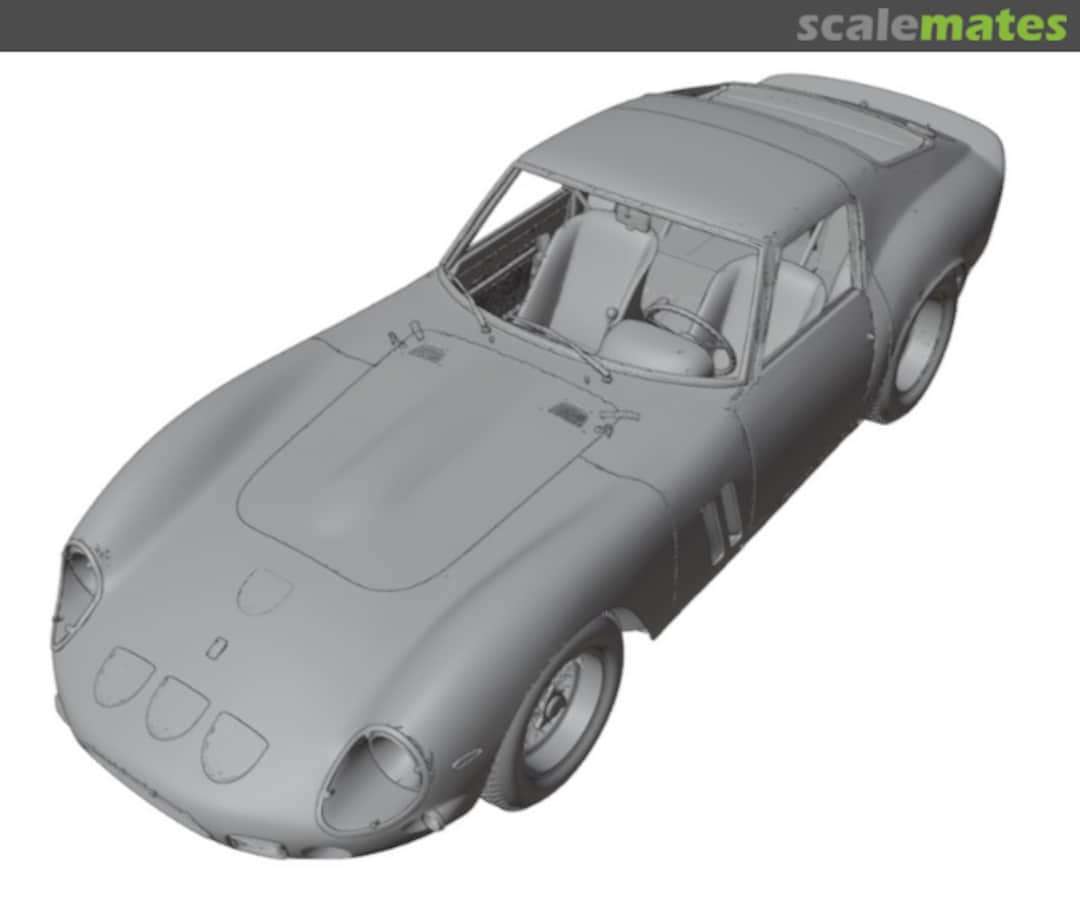 Boxart Ferrari 250 GTO 001xx Print Replica