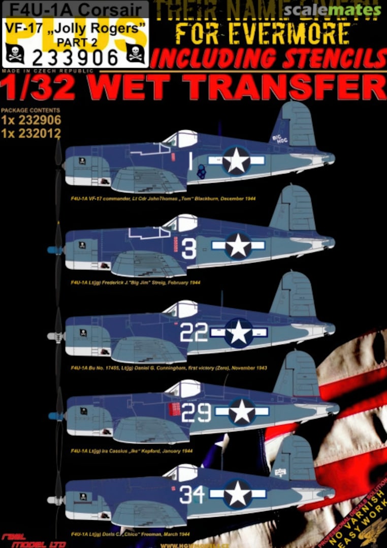 Boxart F4U-1A Corsair  233906 HGW Models