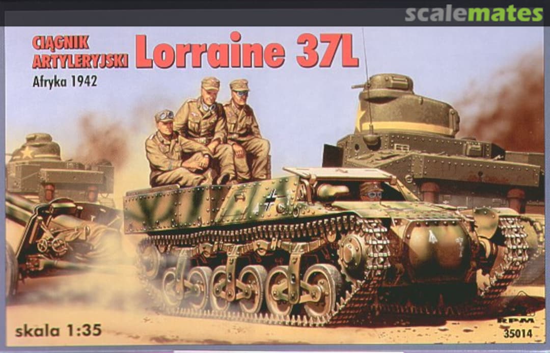 Boxart Gefechtsfeld Versorgungsfahrzeug Lorraine 37L(f) 35014 RPM