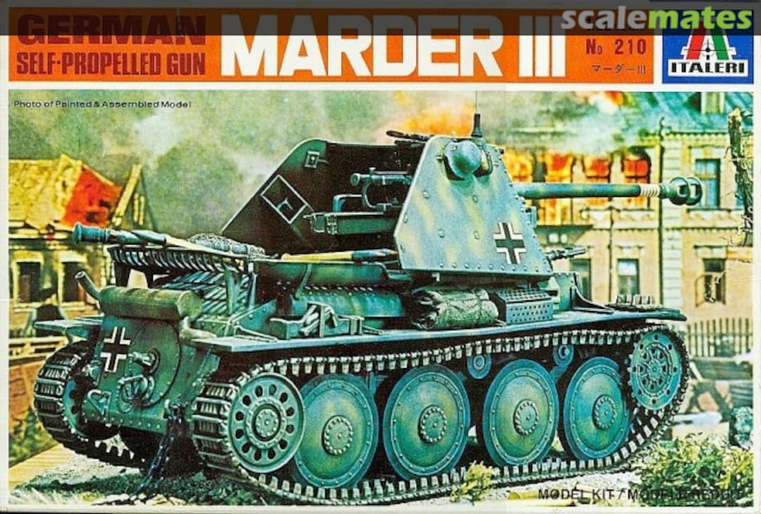 Boxart Marder III 210 Italeri