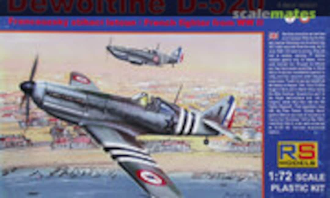 1:72 Dewoitine D-520 (RS Models 92101)