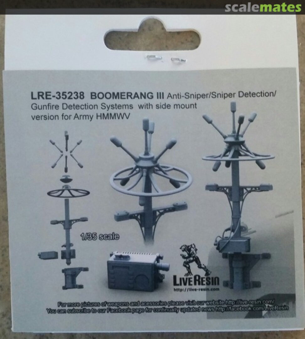 Boxart Boomerang III Anti-Sniper/Sniper Detection/Gunfire Detection System LRE-35238 Live Resin