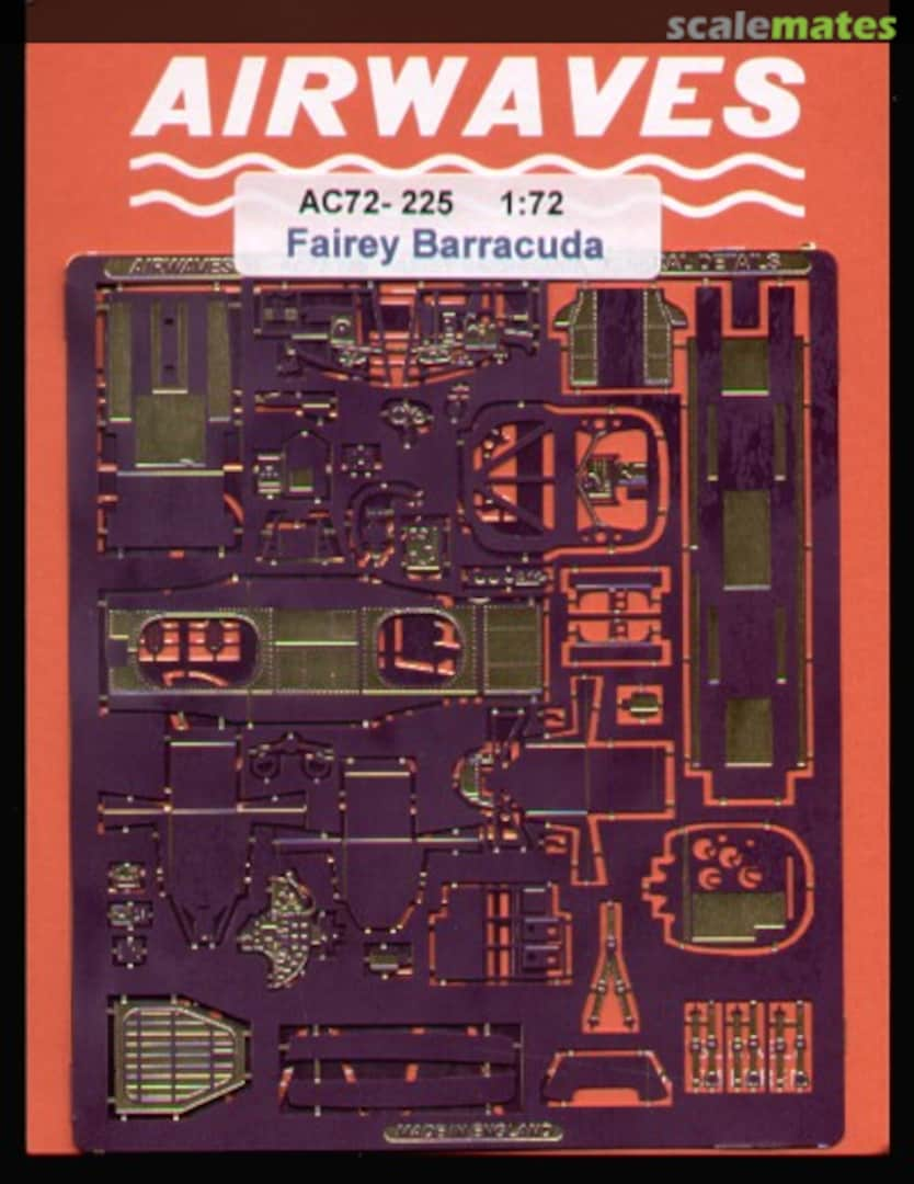 Boxart Fairey Barracuda Interior & Exterior AEC72-225 Airwaves