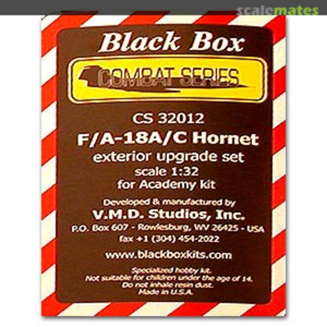 Boxart F/A-18A/C Hornet Exterior Upgrade Set CS32012 Black Box