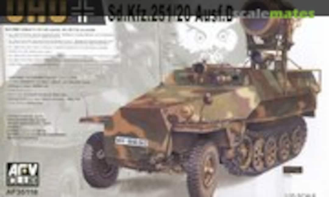 1:35 Sd.Kfz. 251/20 Uhu (AFV Club AF35116)