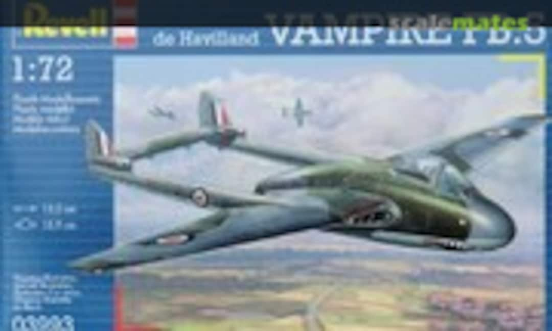 1:72 de Havilland Vampire FB.5 (Revell 03993)