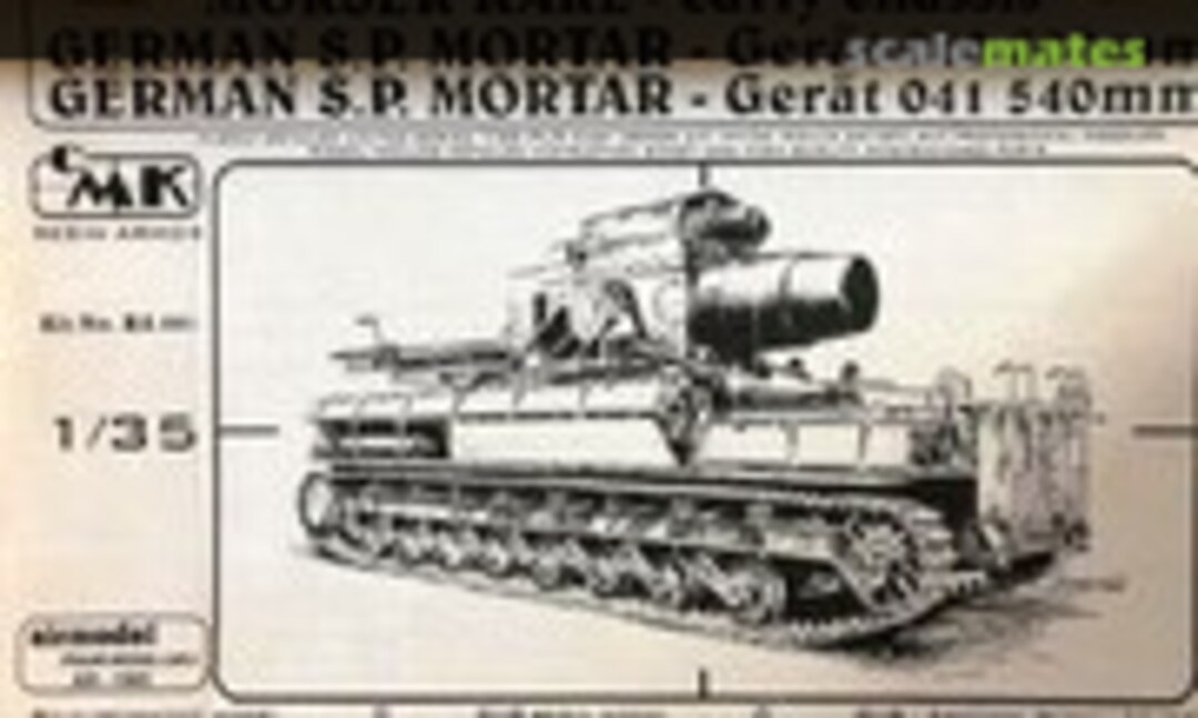 Mörser Karl 040/041 (early chassis) (Resin Armor RA001)