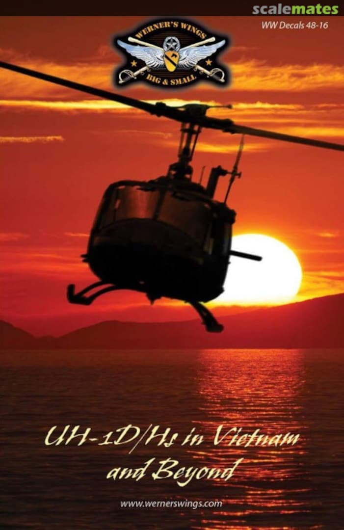 Boxart UH-1D/Hs in Vietnam and Beyond WW Decals 48-16 Werner's Wings