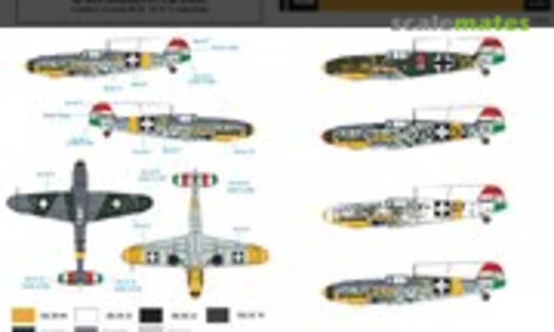 1:72 Messerschmitt Bf-109F (SBS Model D72025)