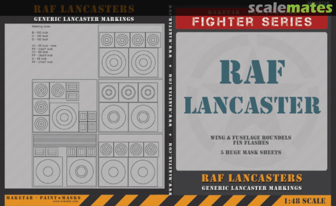 Boxart RAF Avro Lancaster MM48128V Maketar