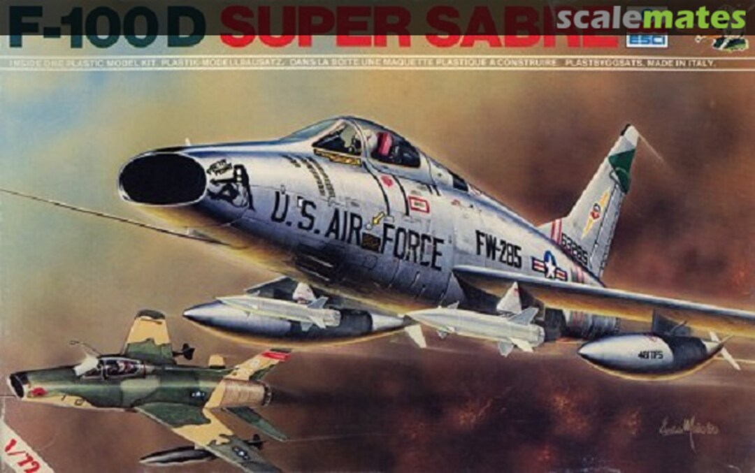 Boxart F-100D Super Sabre 9022 ESCI