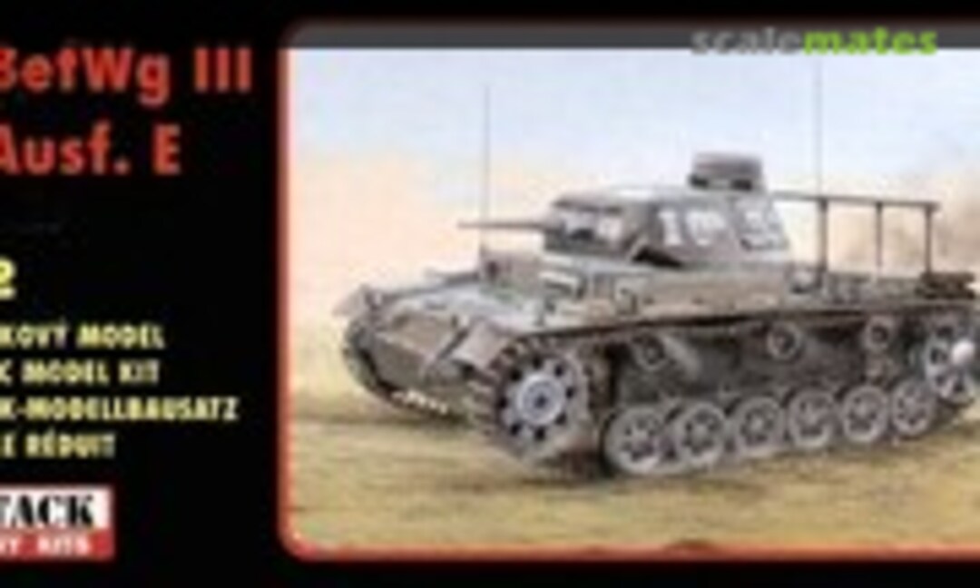 1:72 PzBefWg III Ausf. E (Attack Hobby Kits 72826)