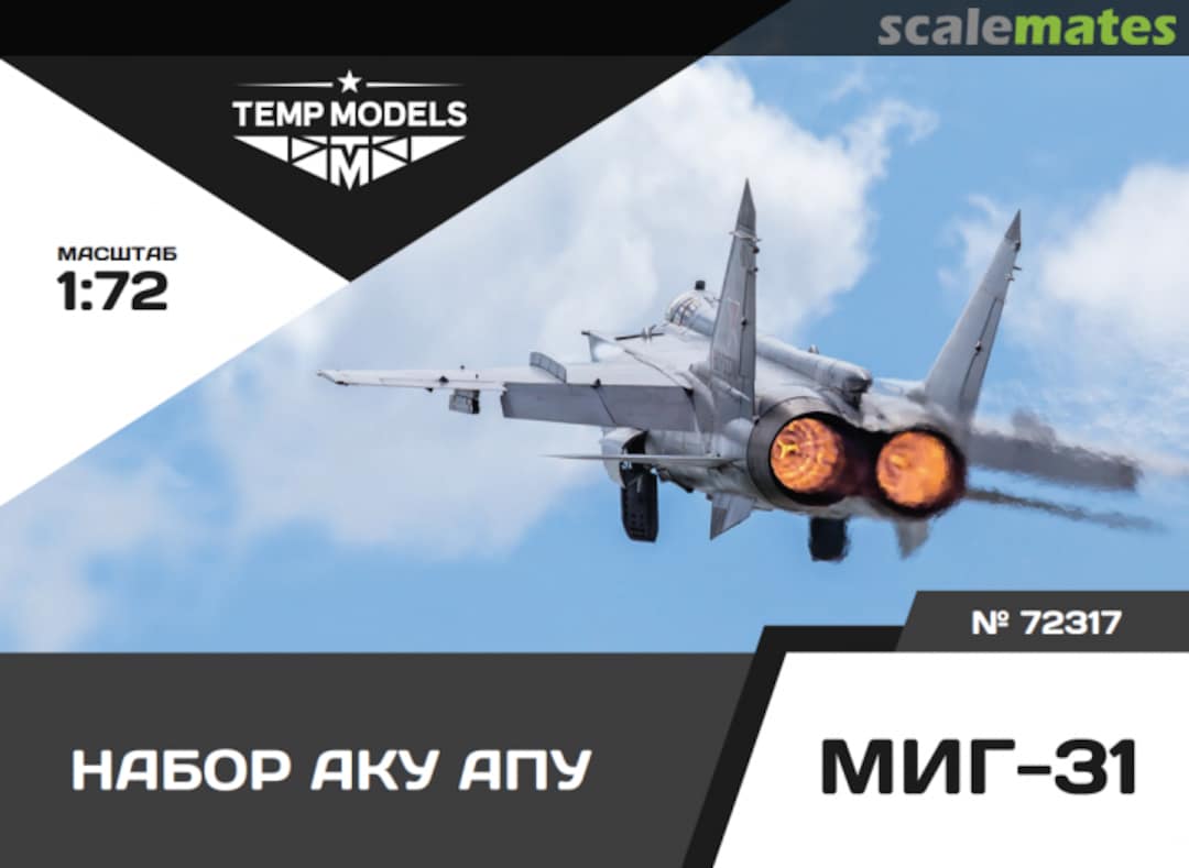 Boxart MiG-31 Launchers 72317 Tempmodels