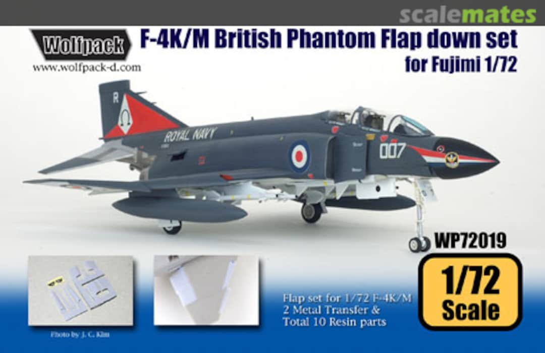 Boxart F-4K/M British Phantom Flap Down Set WP72019 Wolfpack