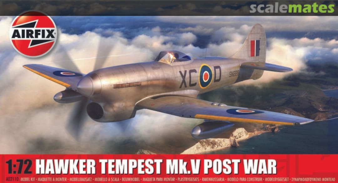 Boxart Hawker Tempest Mk.V A02110 Airfix