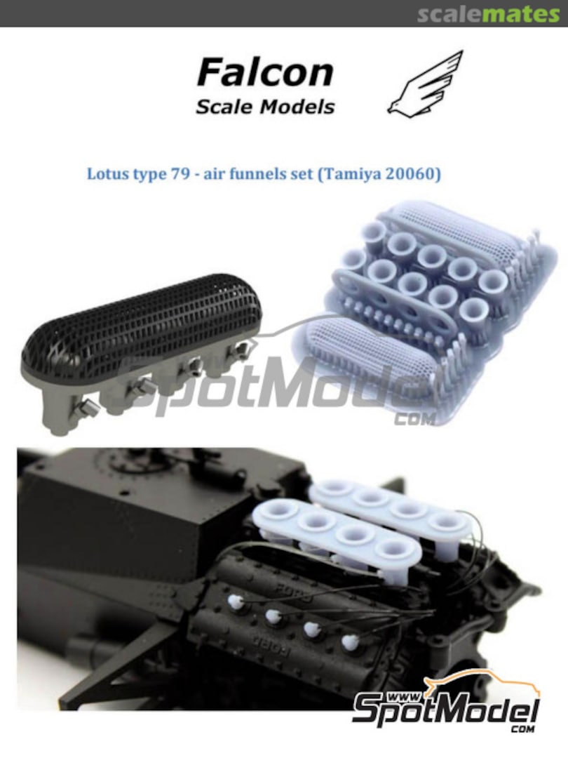 Boxart Lotus Ford Type 79: Air funnels FSM-09-C Falcon Scale Models