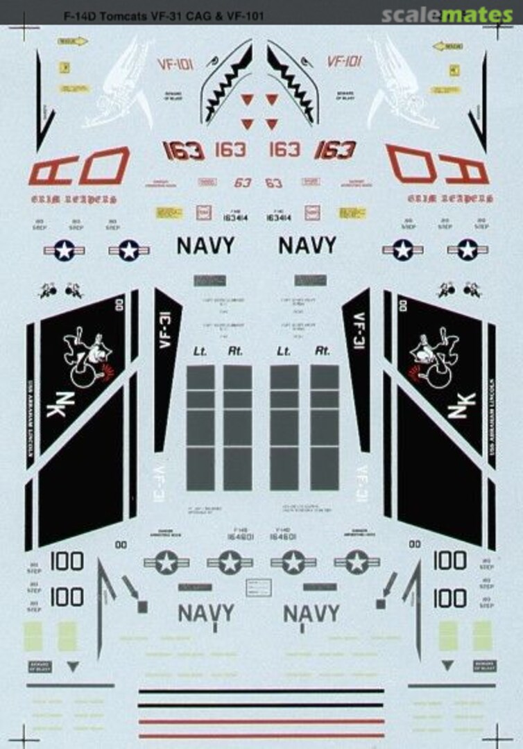 Boxart F-14D Tomcats 72-815 Microscale