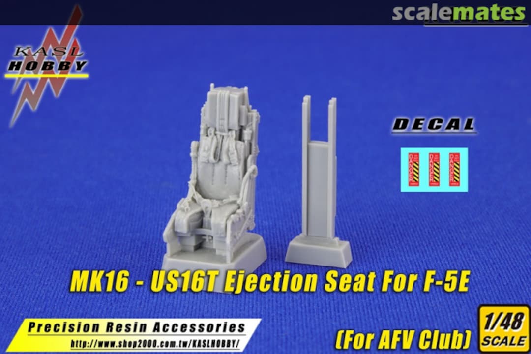 Boxart MK16-US16T Ejection Seat For F-5E (Single seat) K48159 Kasl Hobby