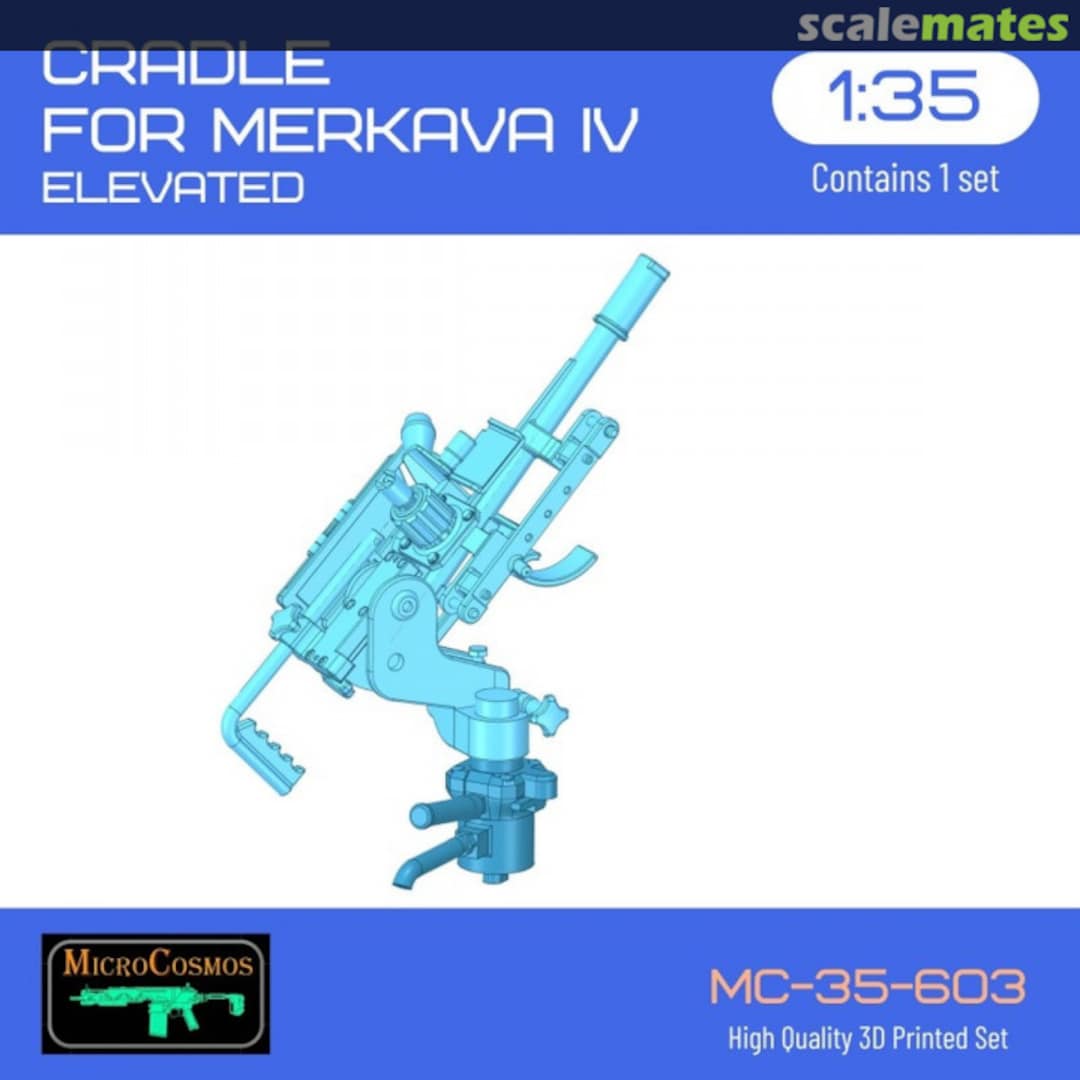 Boxart Cradle for Merkava IV (elevated) MC-35-603 3D MicroCosmos