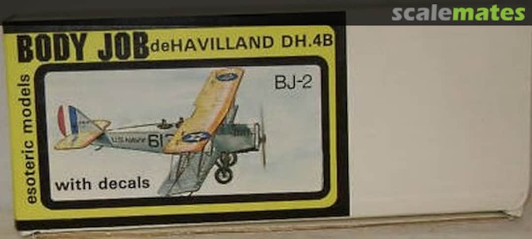 Boxart de Havilland DH.4B BJ-2 Esoteric Models