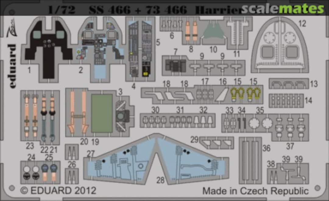 Boxart Harrier Gr. Mk.7/9 SS466 Eduard