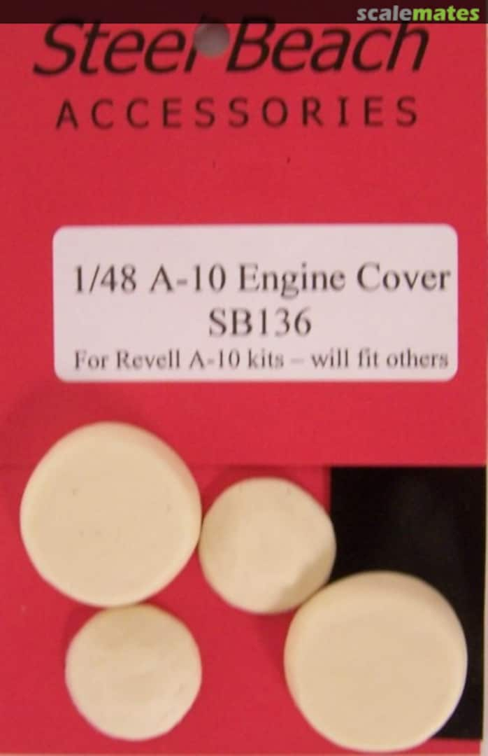 Boxart A-10A Thunderbolt II Warthog Engine Covers 48024 Steel Beach