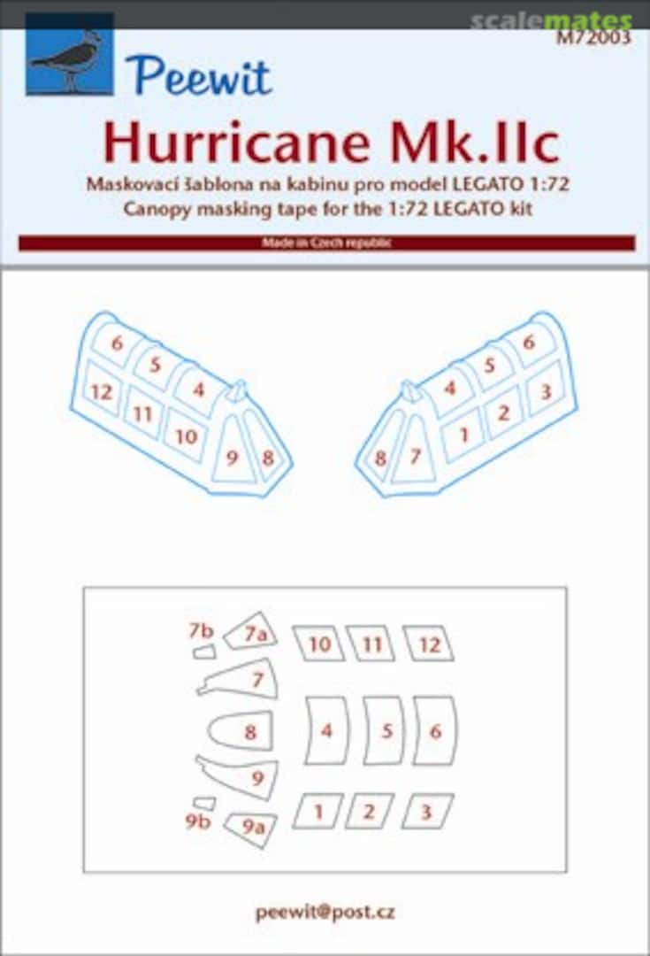 Boxart Hurricane Mk.IIc M72003 Peewit