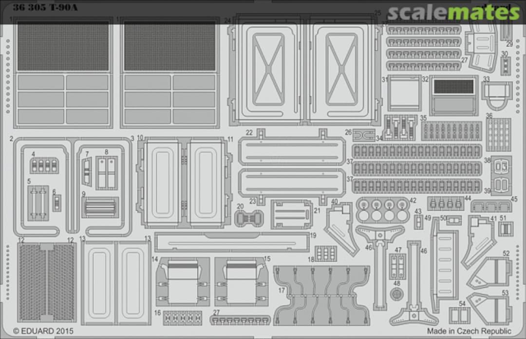 Boxart T-90A 36305 Eduard