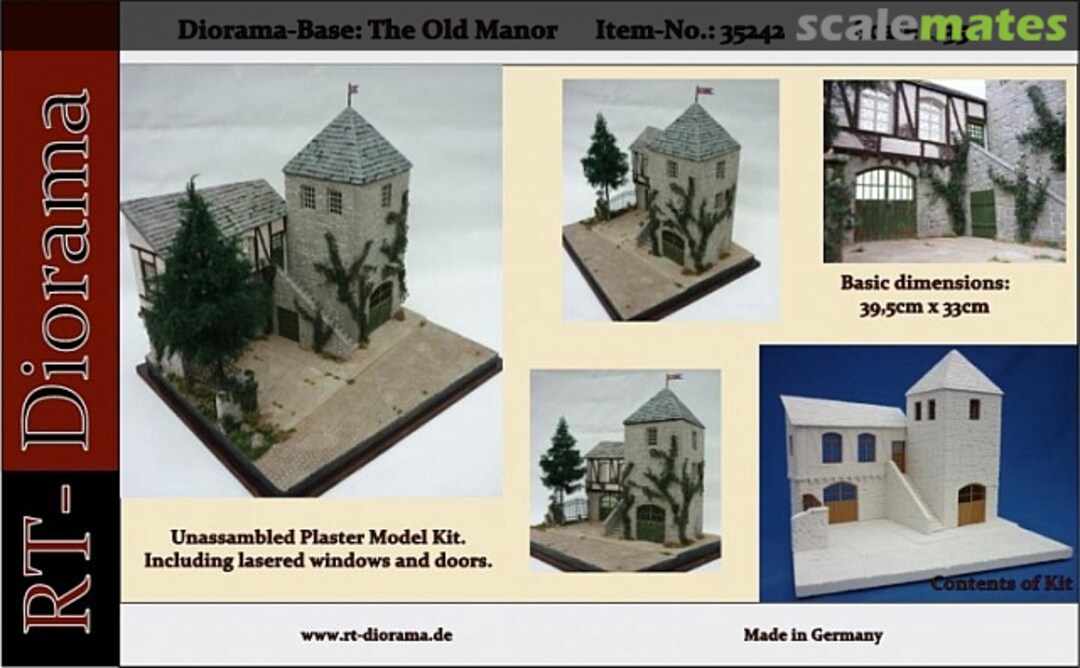 Boxart Diorama-Base: 'The Old Manor' 35242K RT-Diorama