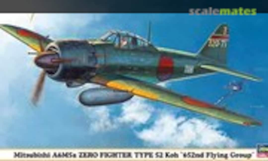 1:48 Mitsubishi A6M5a Zero Fighter Type 52 Koh `652nd Flying Group´ (Hasegawa 09864)