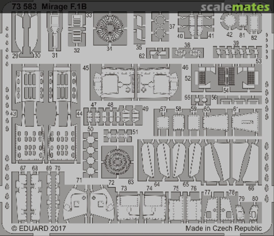 Boxart Mirage F.1B 73583 Eduard