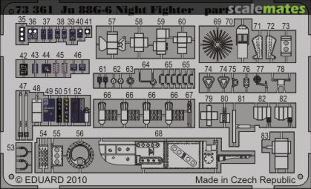 Boxart Ju 88G-6 Night Fighter 73361 Eduard