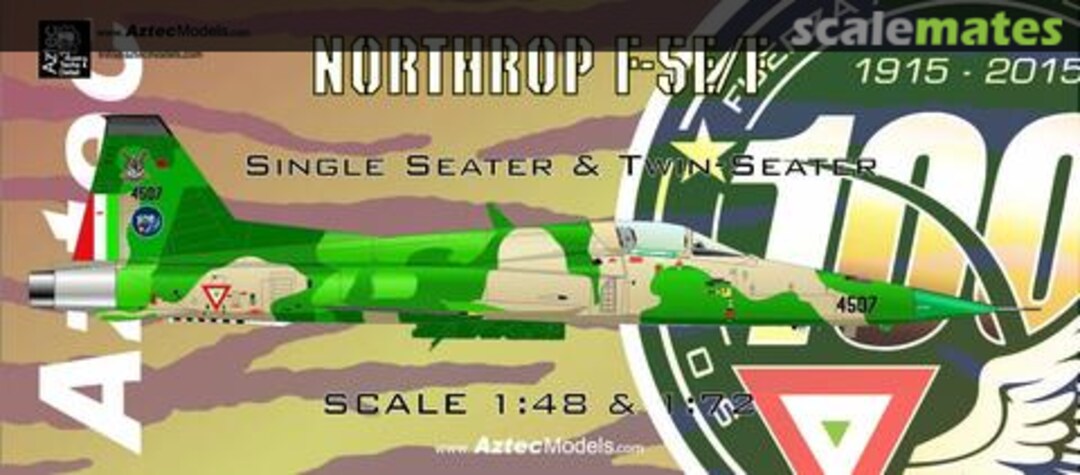 Boxart Northrop F-5E/F 72-059 Aztec Models