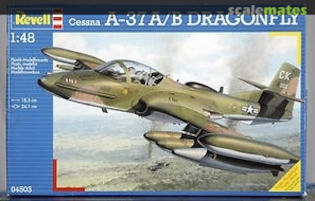 Boxart Cessna A-37 A/B Dragonfly 04503 Revell