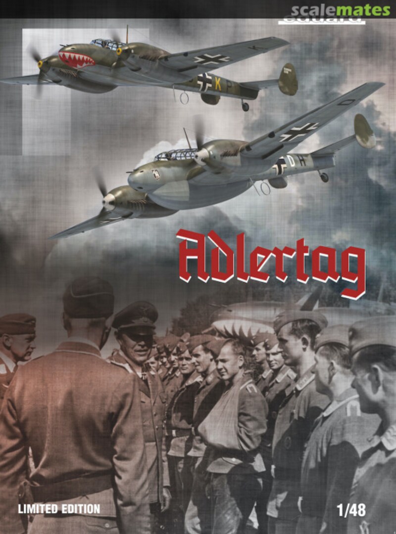 Boxart Adlertag (Bf 110C, C-1, C-6, D, D-0, D-3) 11145 Eduard