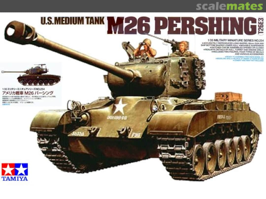 Boxart M26 Pershing 35254 Tamiya