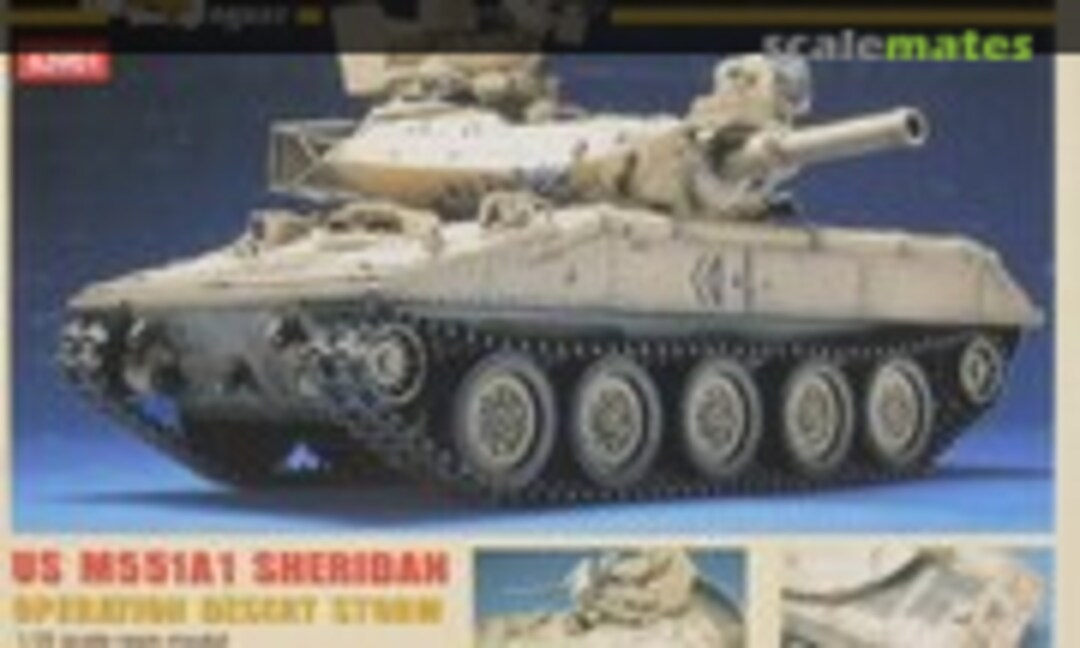 1:35 US M551A1 Sheridan Operation Desert Storm (Jaguar 63901)