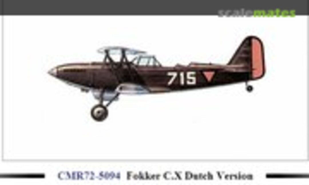 1:72 Fokker C.X Dutch Version (CMR CMR72-5094)